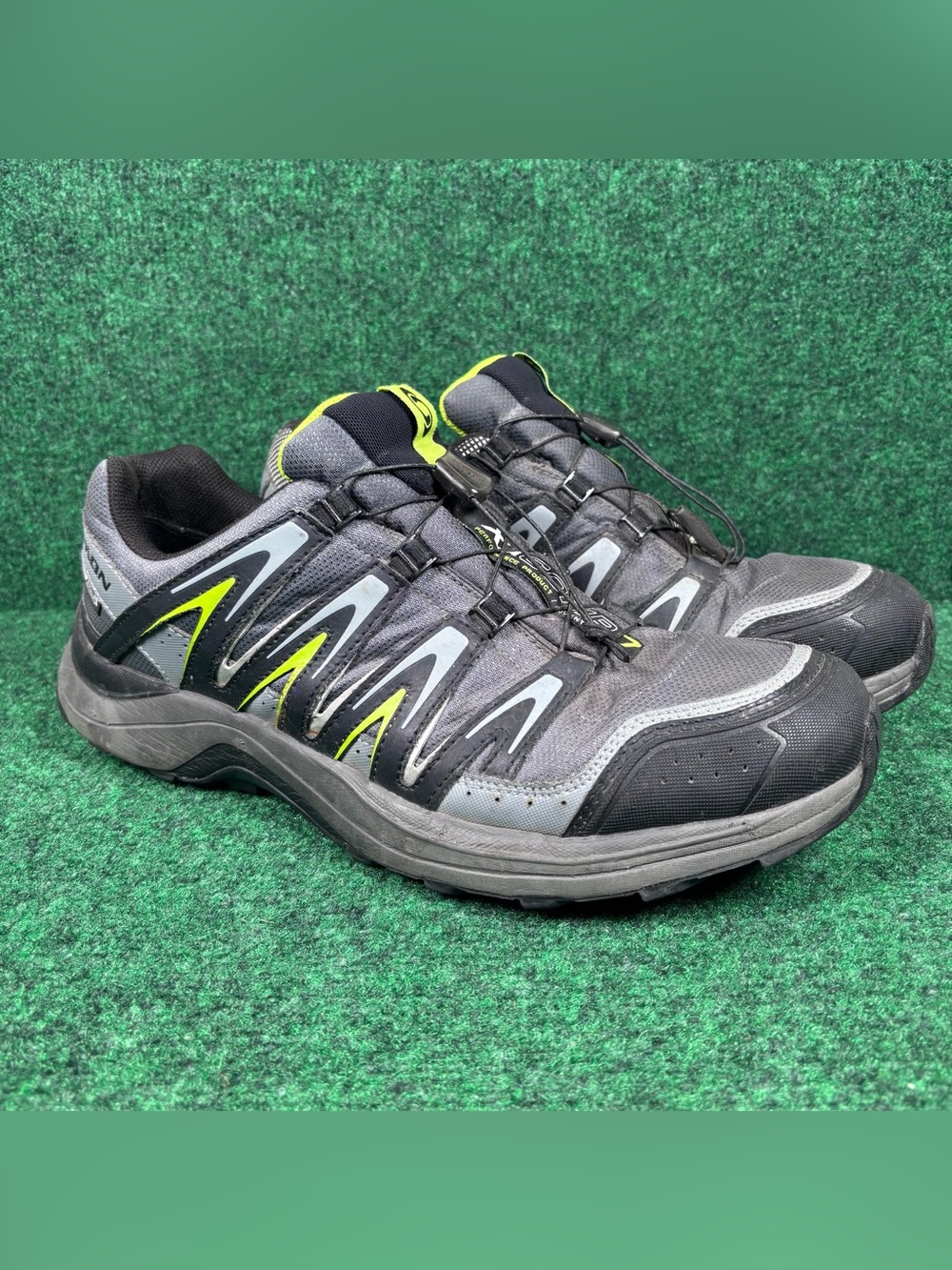Salomon XA Comp 7 Shoes Mens Size 13.5 Gray Trail Running Hiking Sneakers